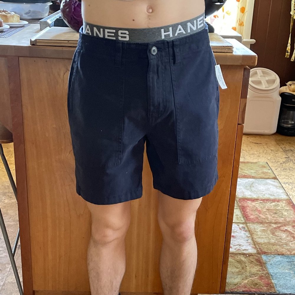 Goodthreads, Navy, men's casual, comfy cotton walking short